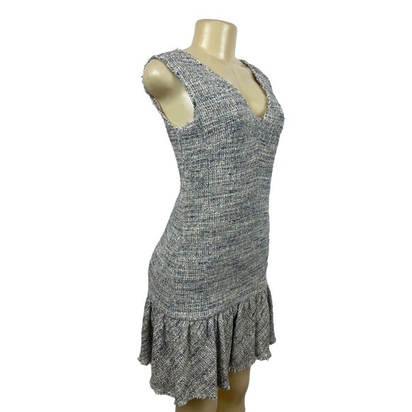 Rebecca Taylor Women Multicolored Low Cut Dress Sz 0 - Picture 2 of 8